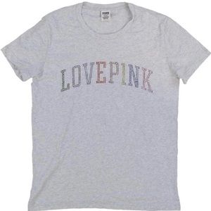 VS Pink Rhinestone Tshirt
